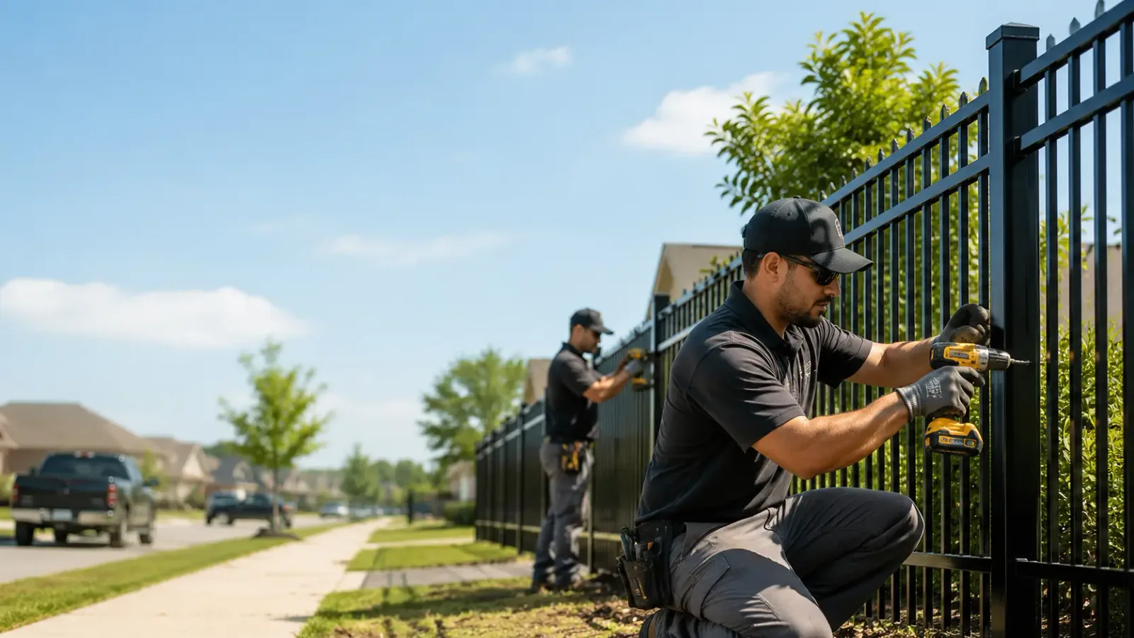 Metal Fence Installation in Richland, PA